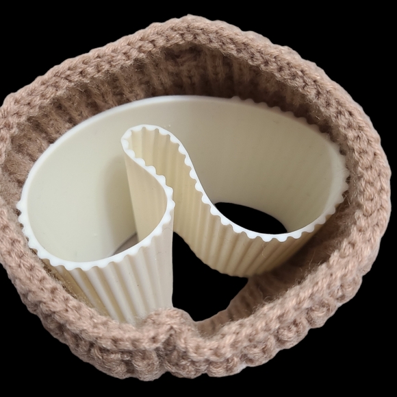 Cozy cup 16oz. ivory/blue - Picture 8 of 11